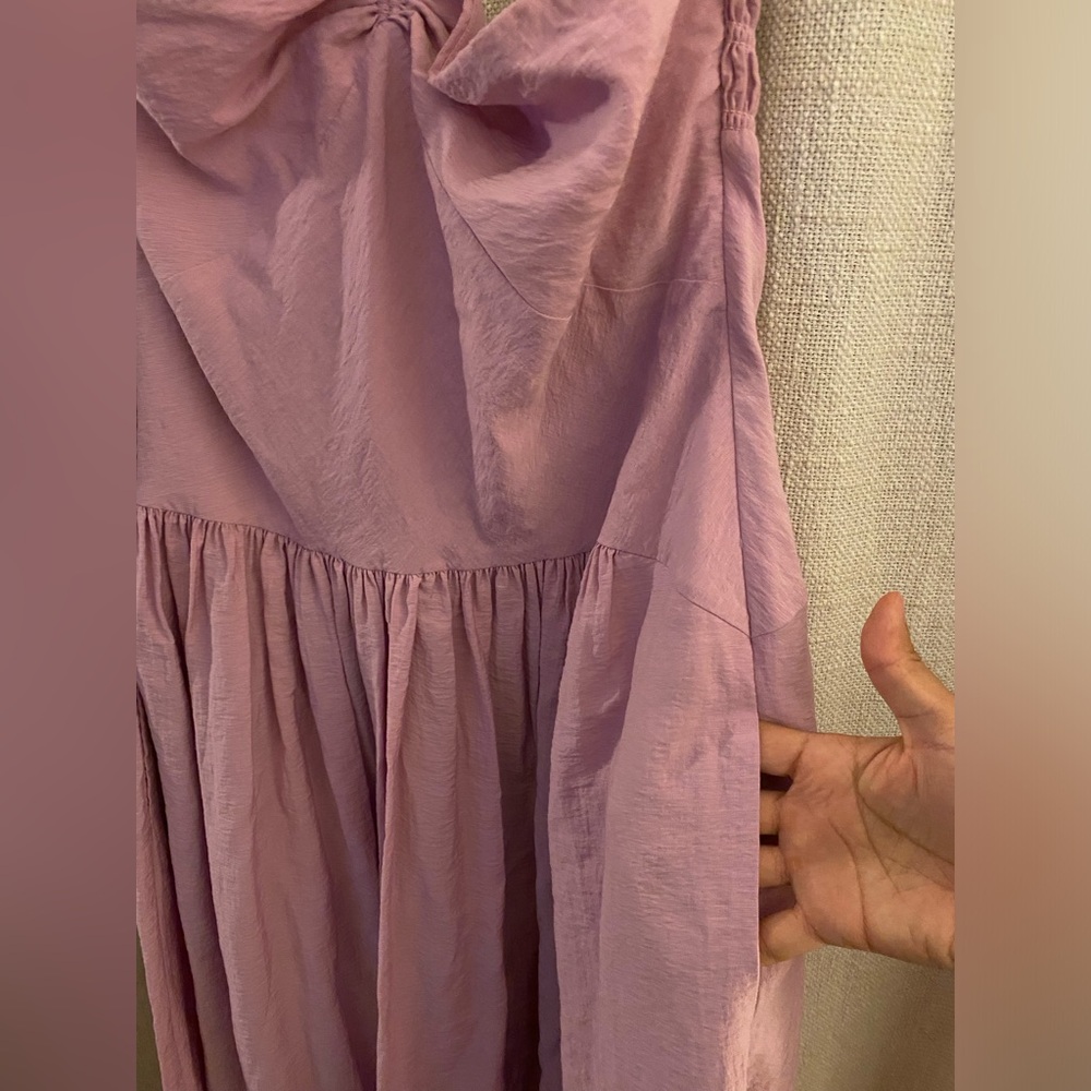 Vince Ruched Halter Neck Dress NWT - Picture 6 of 10